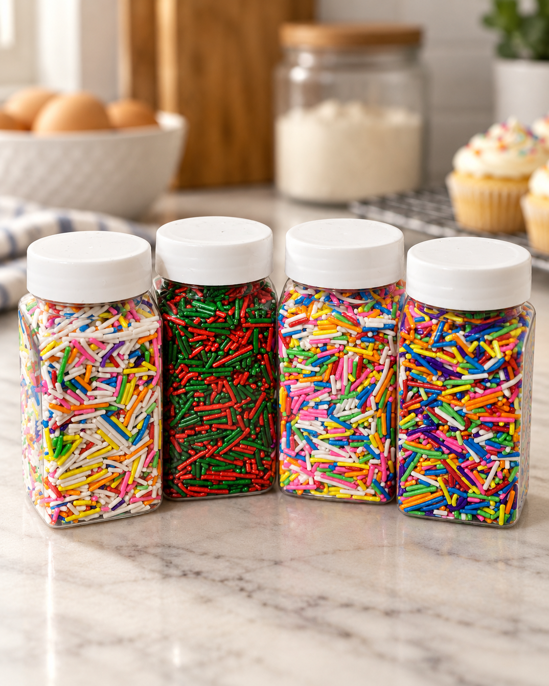Colourful Rainbow Sprinkles
