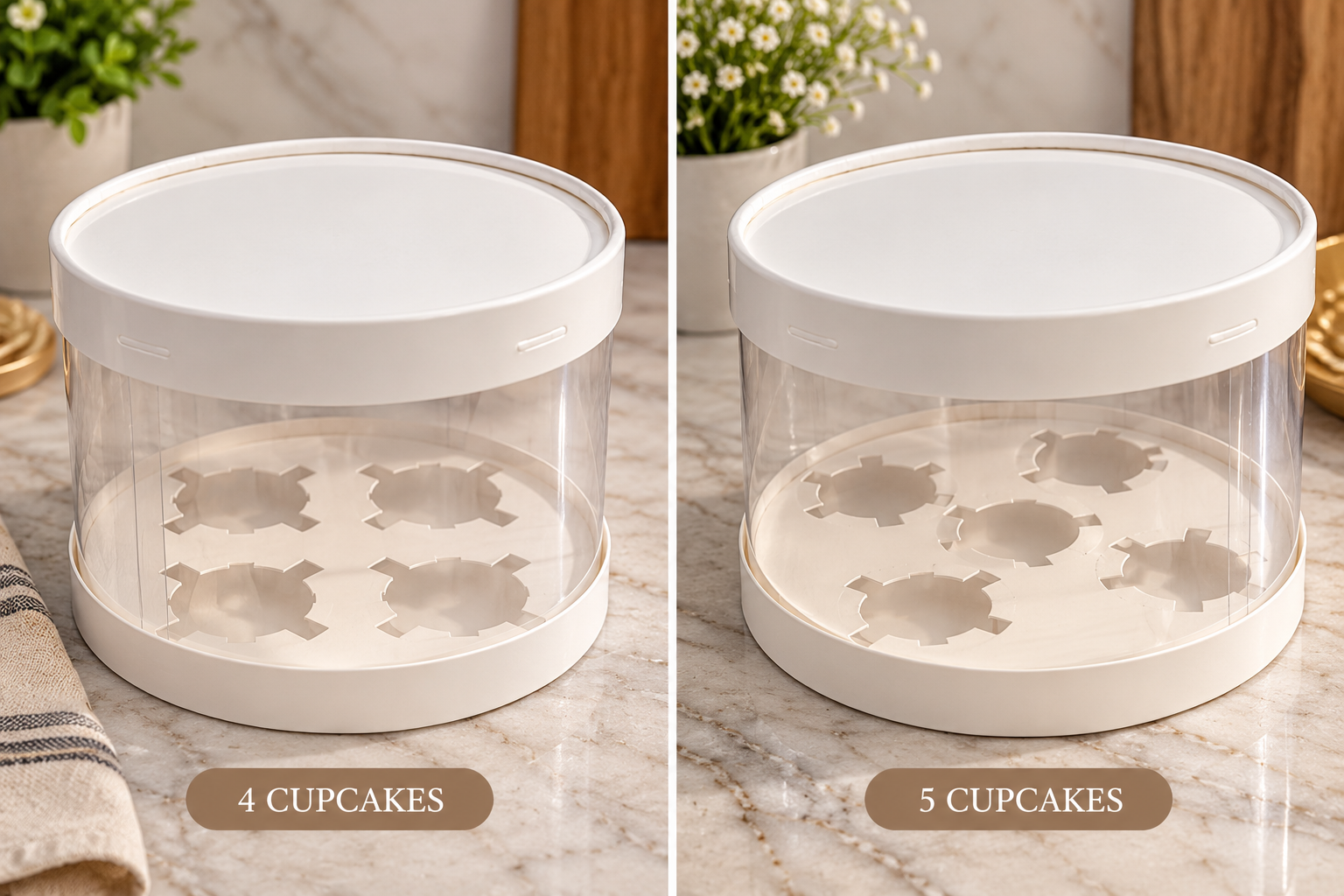 5-cupcake boxes